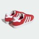 Adidas Gazelle Red White – კლასიკური სახე მკაფიო კონტრასტით