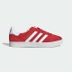 Adidas Gazelle Red White – კლასიკური სახე მკაფიო კონტრასტით