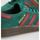 Adidas Spezial Green Red – კლასიკური ვინტაჟური ბოტასები გამორჩეული კონტრასტით